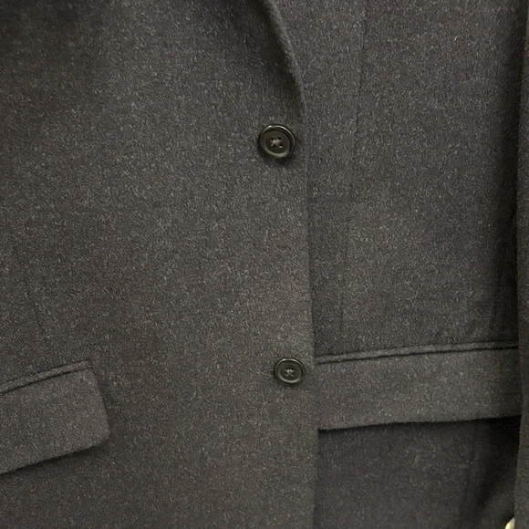 Bachrach 100% Camel Hair Blazer Dark Gray Sport Coat Men’s Suit Jacket EUC - Picture 5 of 15